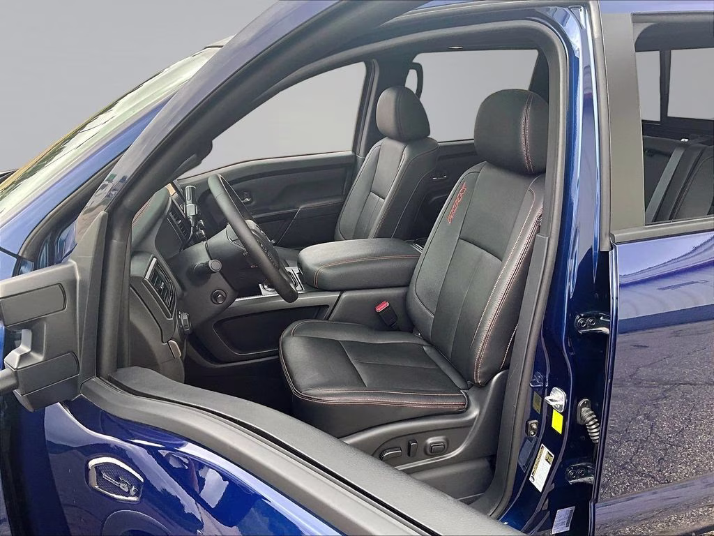 2024 Deep Blue Pearl Nissan Titan XD PRO-4X 4X4 Truck
