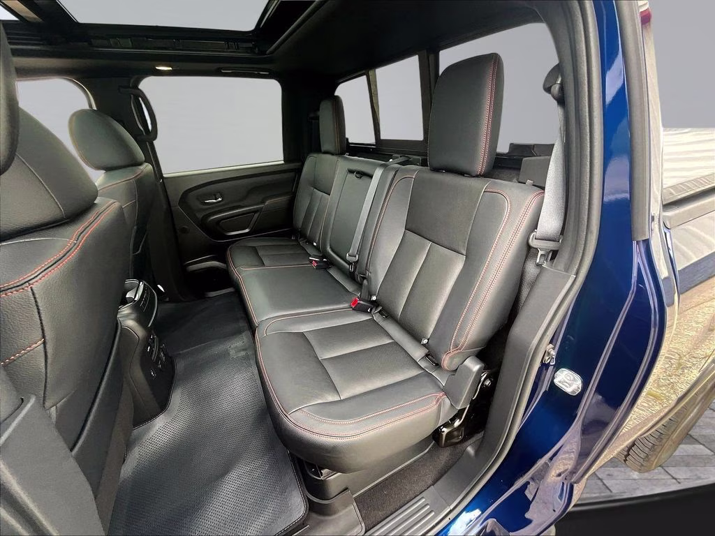 2024 Deep Blue Pearl Nissan Titan XD PRO-4X 4X4 Truck