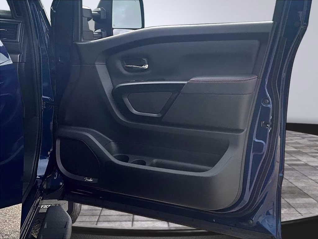 2024 Deep Blue Pearl Nissan Titan XD PRO-4X 4X4 Truck