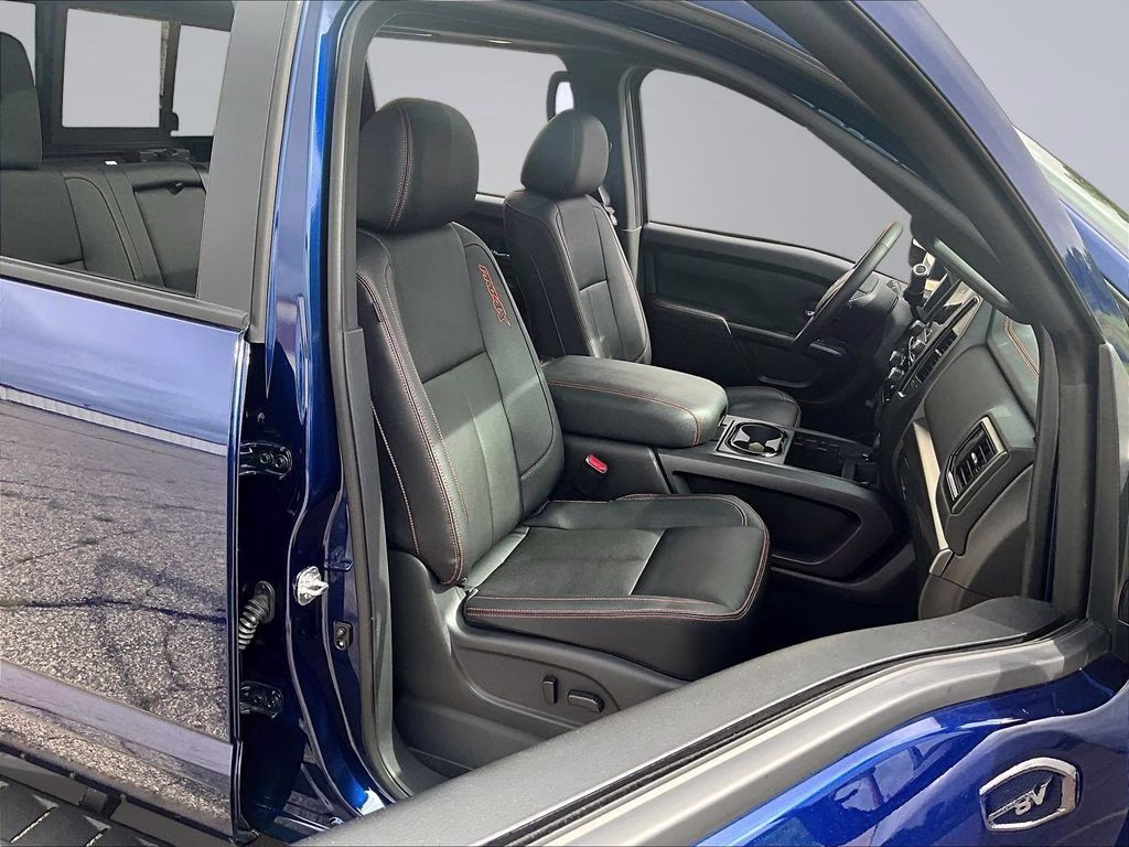 2024 Deep Blue Pearl Nissan Titan XD PRO-4X 4X4 Truck