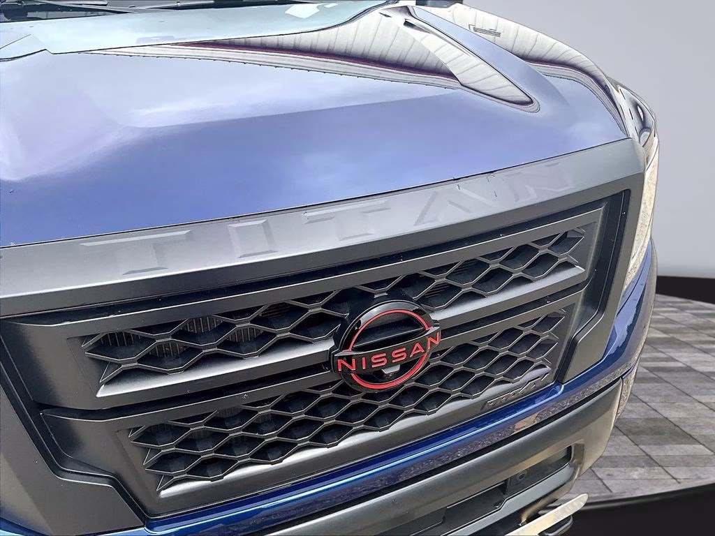 2024 Deep Blue Pearl Nissan Titan XD PRO-4X 4X4 Truck
