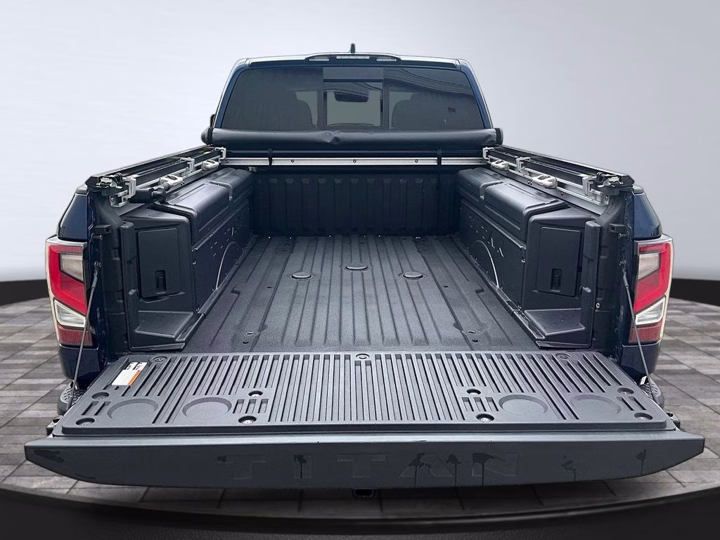 2024 Deep Blue Pearl Nissan Titan XD PRO-4X 4X4 Truck