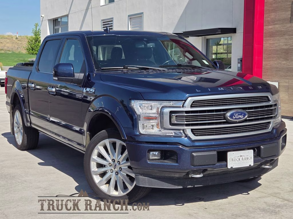 2018 Blue Jeans Metallic Ford F-150 Limited 4X4 Truck