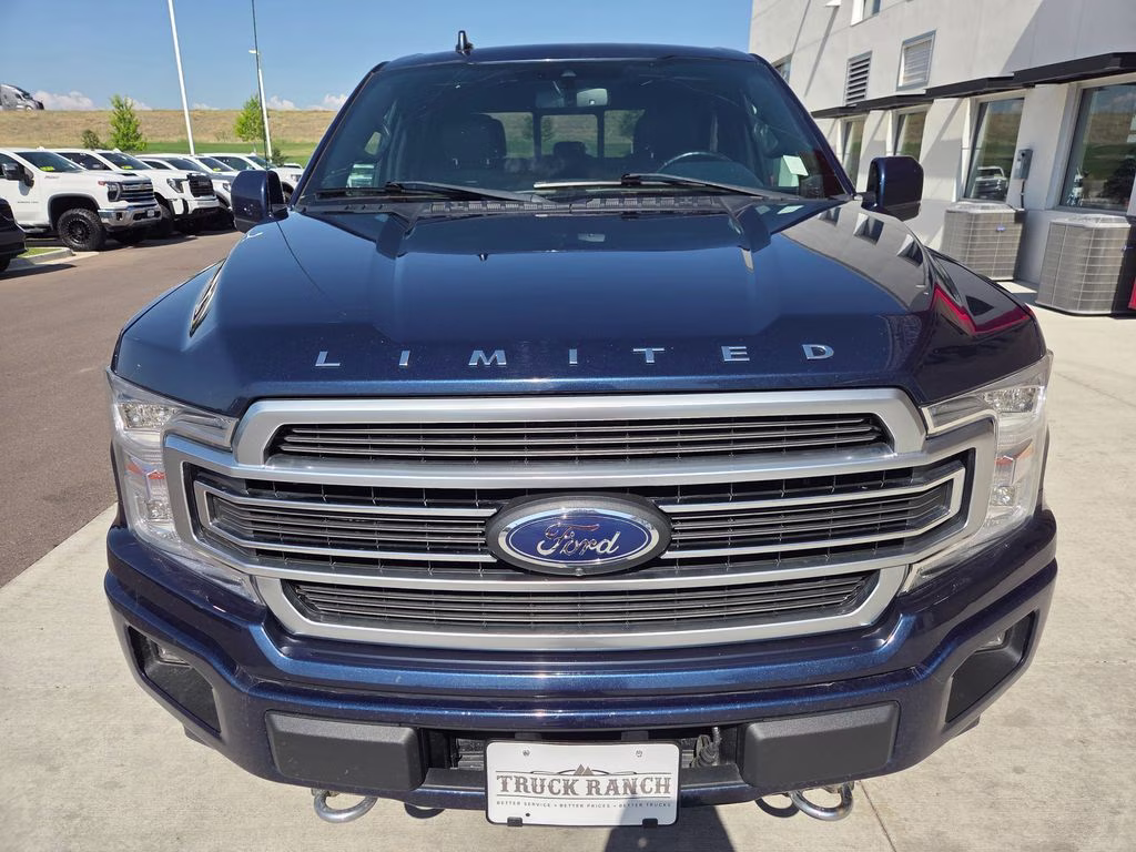 2018 Blue Jeans Metallic Ford F-150 Limited 4X4 Truck