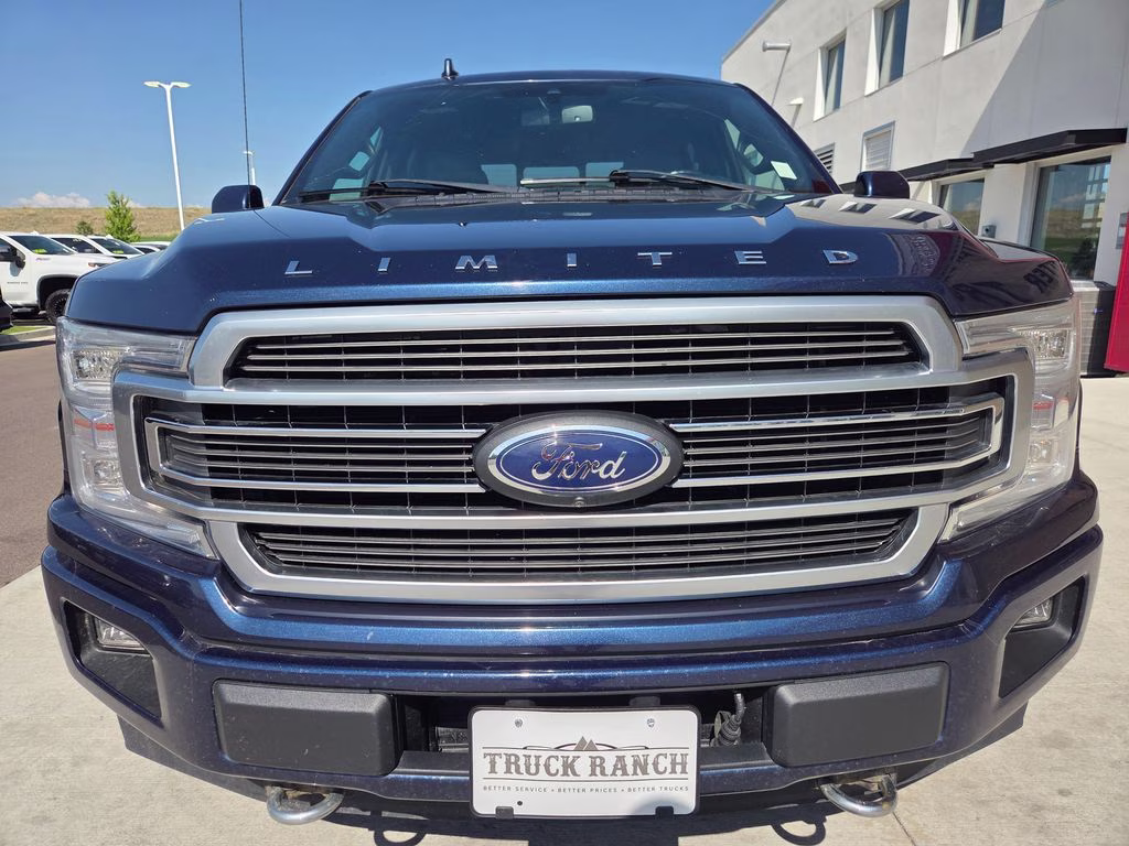 2018 Blue Jeans Metallic Ford F-150 Limited 4X4 Truck