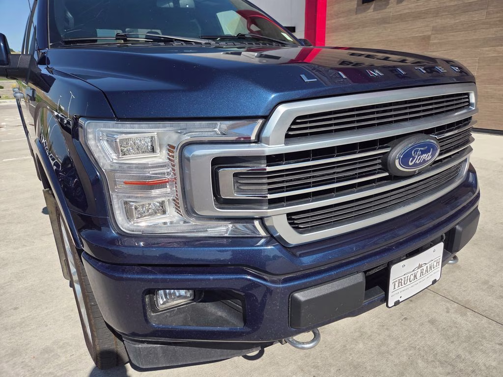 2018 Blue Jeans Metallic Ford F-150 Limited 4X4 Truck