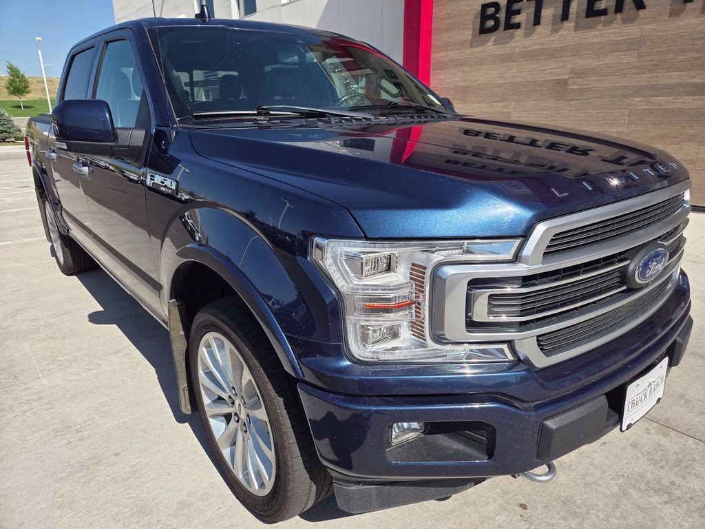 2018 Blue Jeans Metallic Ford F-150 Limited 4X4 Truck