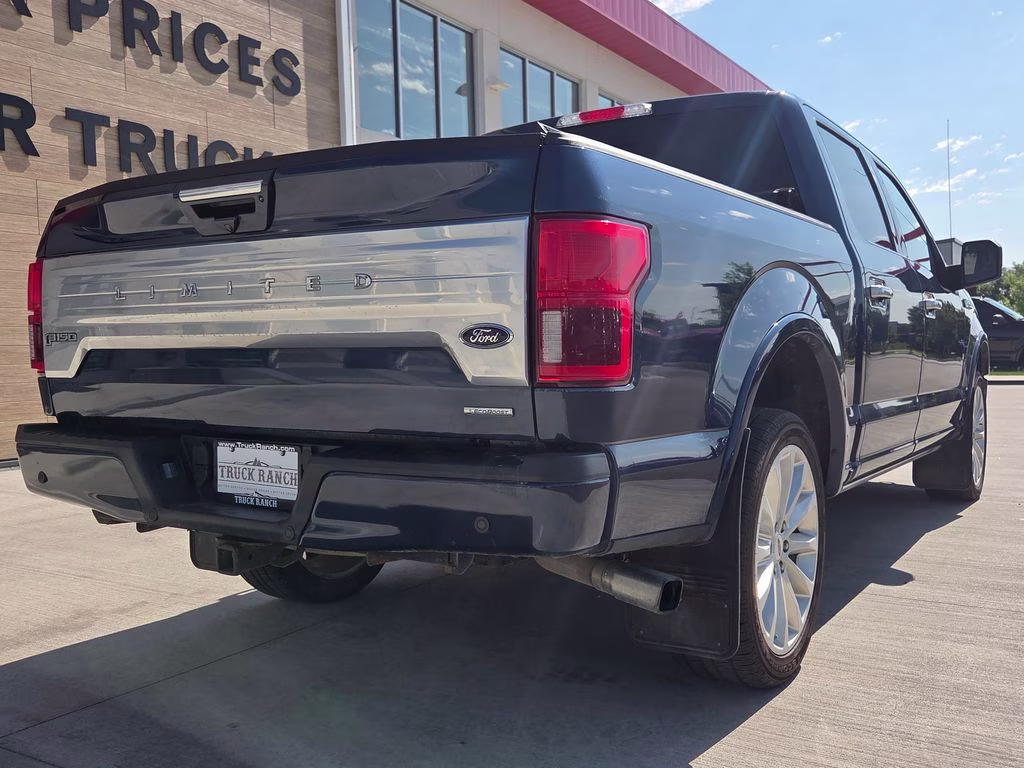 2018 Blue Jeans Metallic Ford F-150 Limited 4X4 Truck