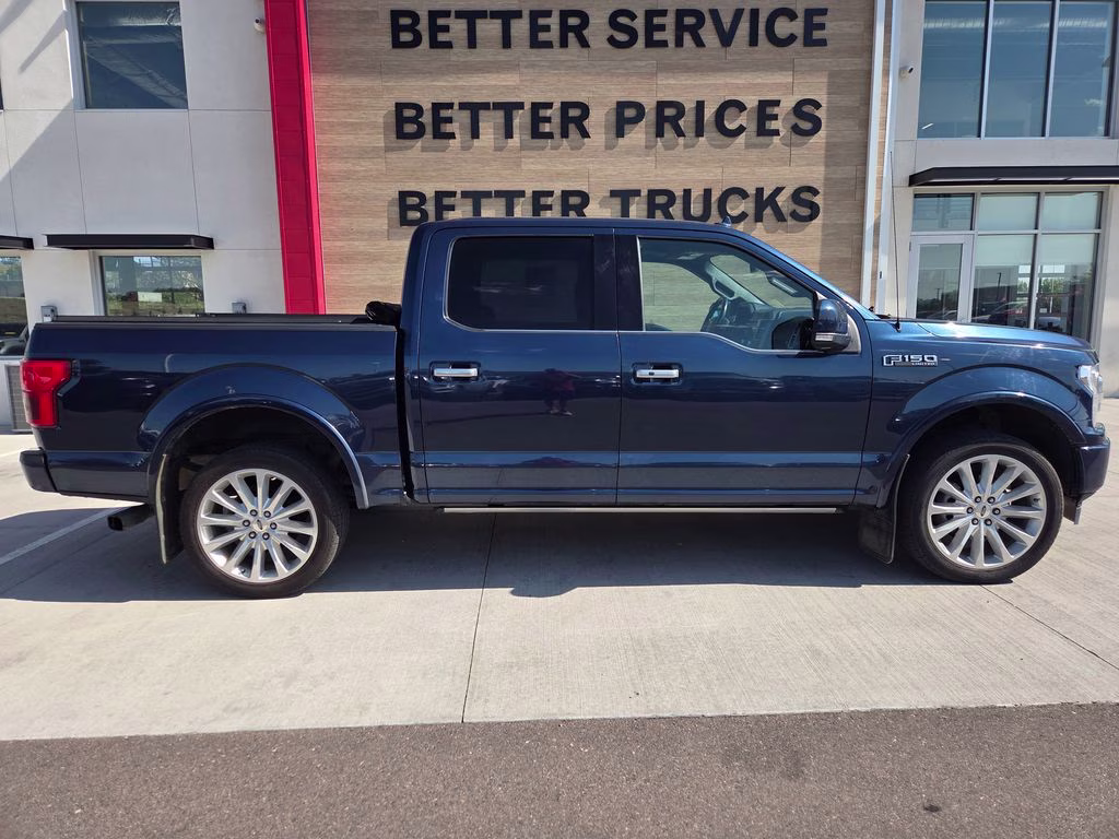 2018 Blue Jeans Metallic Ford F-150 Limited 4X4 Truck