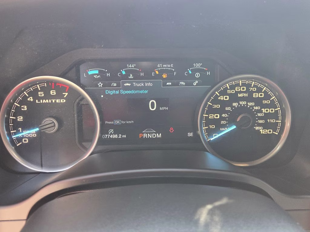 2018 Blue Jeans Metallic Ford F-150 Limited 4X4 Truck