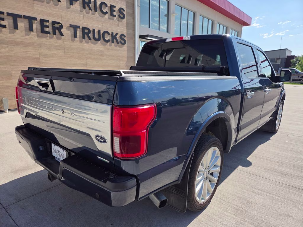 2018 Blue Jeans Metallic Ford F-150 Limited 4X4 Truck
