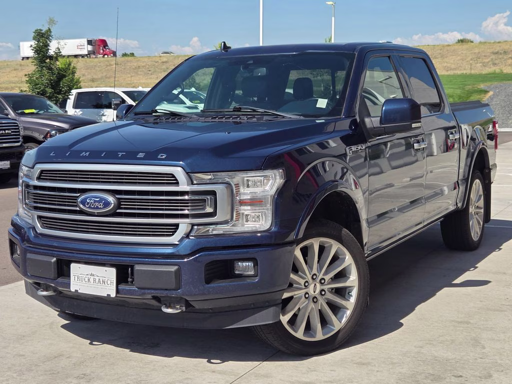 2018 Blue Jeans Metallic Ford F-150 Limited 4X4 Truck