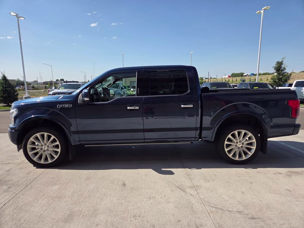 2018 Blue Jeans Metallic Ford F-150 Limited 4X4 Truck