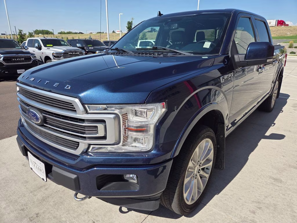 2018 Blue Jeans Metallic Ford F-150 Limited 4X4 Truck
