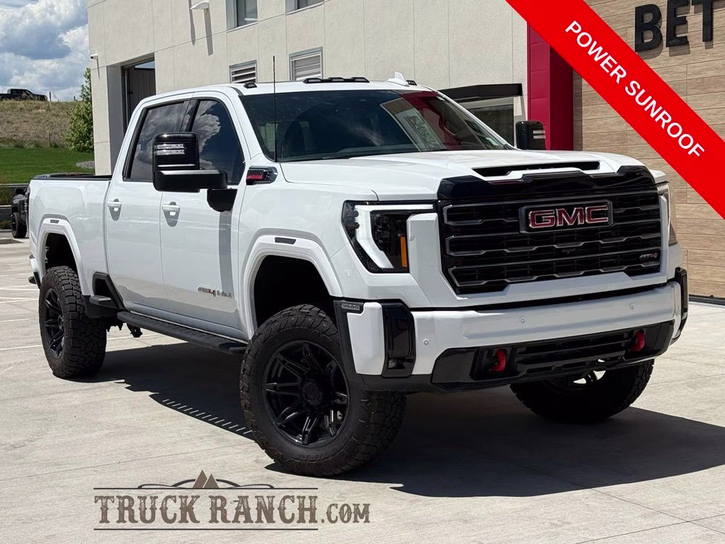 2025 Summit White GMC Sierra 3500HD AT4 4X4 Truck