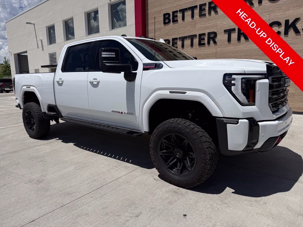 2025 Summit White GMC Sierra 3500HD AT4 4X4 Truck
