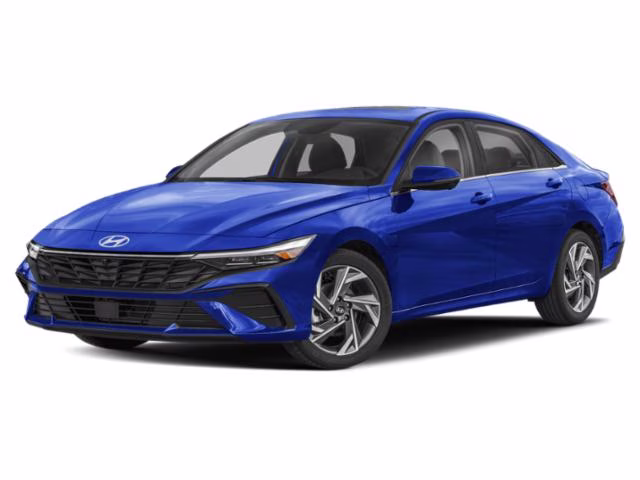 2026 Intense Blue Hyundai Elantra Limited FWD Sedan