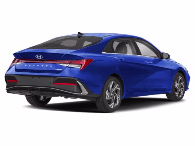 2026 Intense Blue Hyundai Elantra Limited FWD Sedan