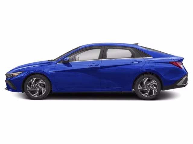 2026 Intense Blue Hyundai Elantra Limited FWD Sedan