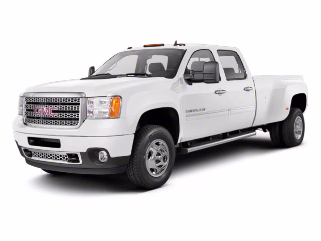 2013 White GMC Sierra 3500HD SLE 4X4 Truck