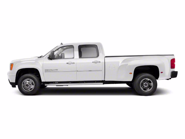 2013 White GMC Sierra 3500HD SLE 4X4 Truck