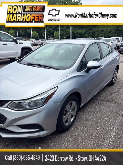 2017 Silver Ice Metallic Chevrolet Cruze LS FWD Sedan