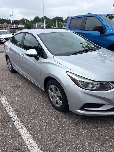 2017 Silver Ice Metallic Chevrolet Cruze LS FWD Sedan