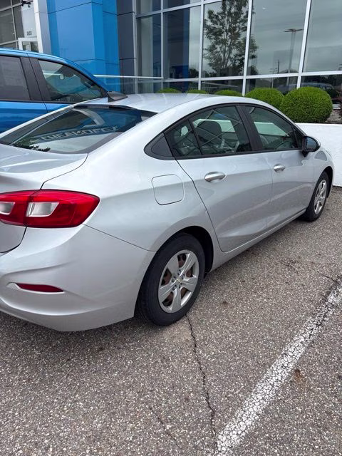 2017 Silver Ice Metallic Chevrolet Cruze LS FWD Sedan