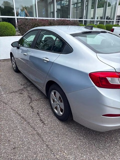 2017 Silver Ice Metallic Chevrolet Cruze LS FWD Sedan