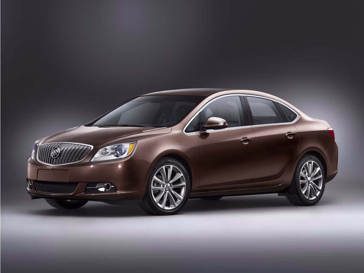 2014 Carbon Black Metallic Buick Verano Leather Group FWD Sedan