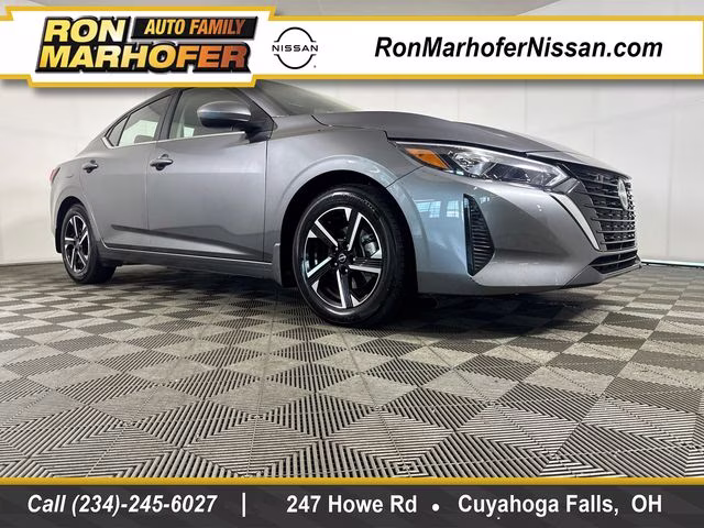 2024 Gun Metallic Nissan Sentra SV FWD Sedan