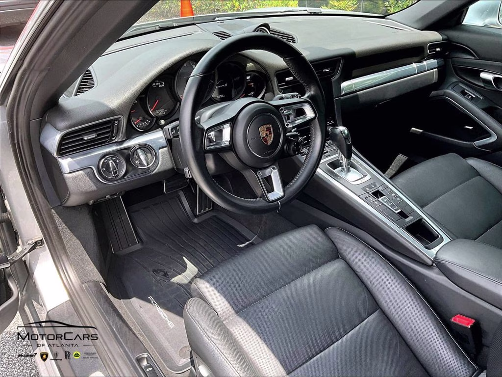 2017 GT Silver Metallic Porsche 911 Carrera S Sports Package Coupe