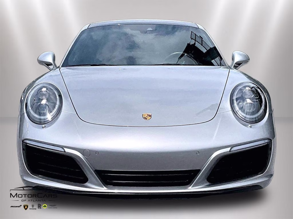 2017 GT Silver Metallic Porsche 911 Carrera S Sports Package Coupe