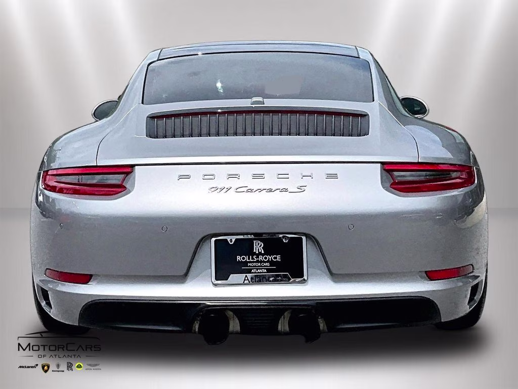2017 GT Silver Metallic Porsche 911 Carrera S Sports Package Coupe