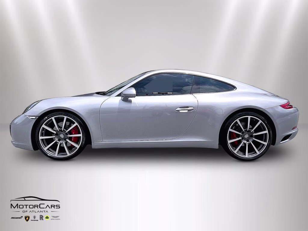 2017 GT Silver Metallic Porsche 911 Carrera S Sports Package Coupe