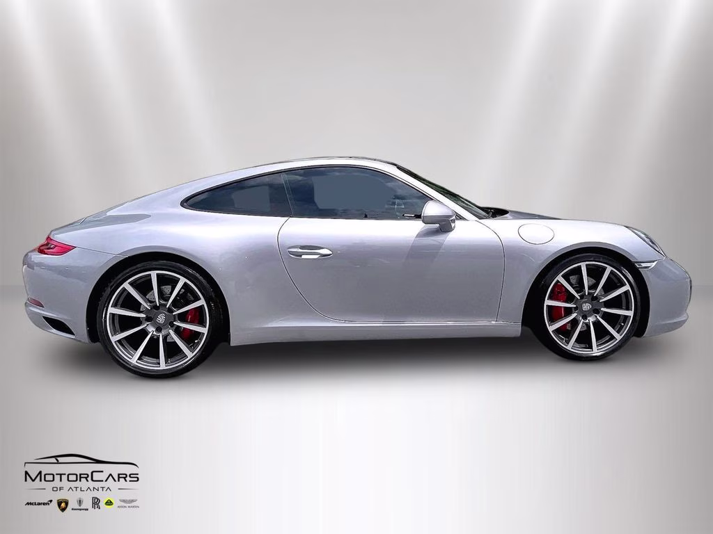 2017 GT Silver Metallic Porsche 911 Carrera S Sports Package Coupe