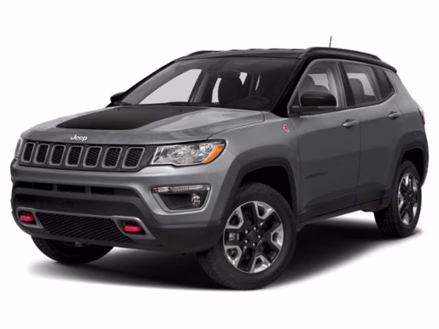 2019 Billet Silver Metallic Clearcoat Jeep Compass Trailhawk 4X4 SUV
