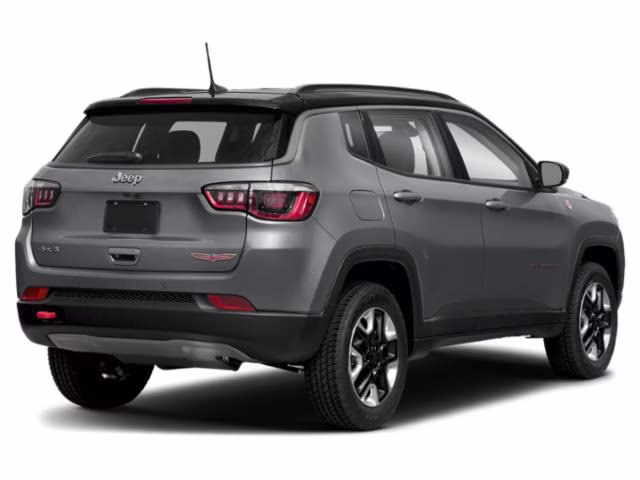 2019 Billet Silver Metallic Clearcoat Jeep Compass Trailhawk 4X4 SUV