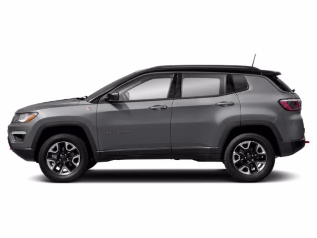 2019 Billet Silver Metallic Clearcoat Jeep Compass Trailhawk 4X4 SUV