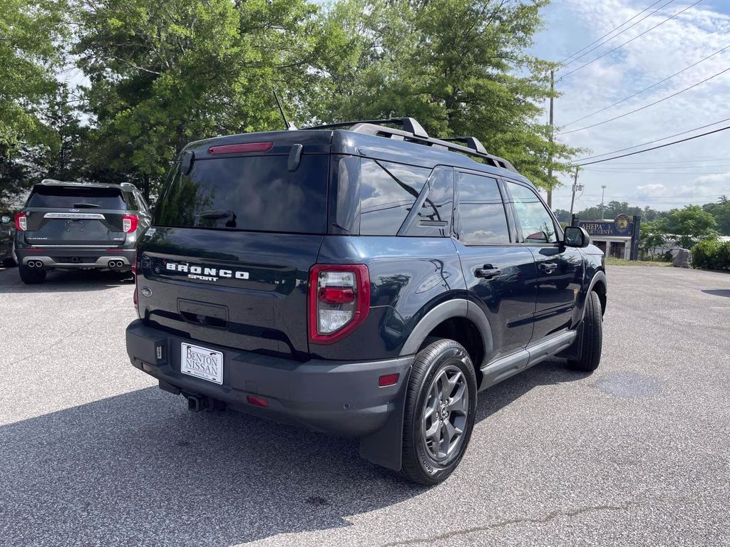 2021 Blue Metallic Ford Bronco Sport Badlands 4X4 SUV