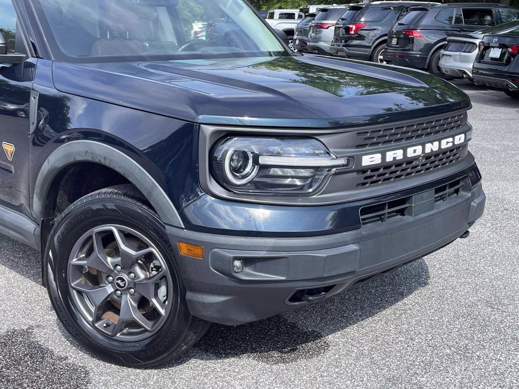 2021 Blue Metallic Ford Bronco Sport Badlands 4X4 SUV