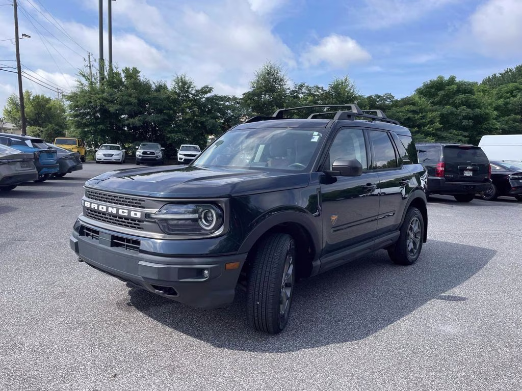 2021 Blue Metallic Ford Bronco Sport Badlands 4X4 SUV