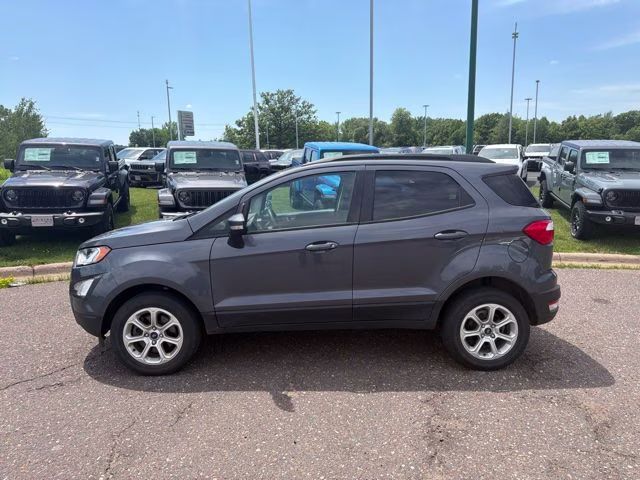 2022 Smoke Metallic Ford EcoSport SE 4X4 SUV
