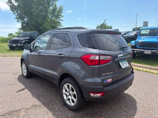 2022 Smoke Metallic Ford EcoSport SE 4X4 SUV