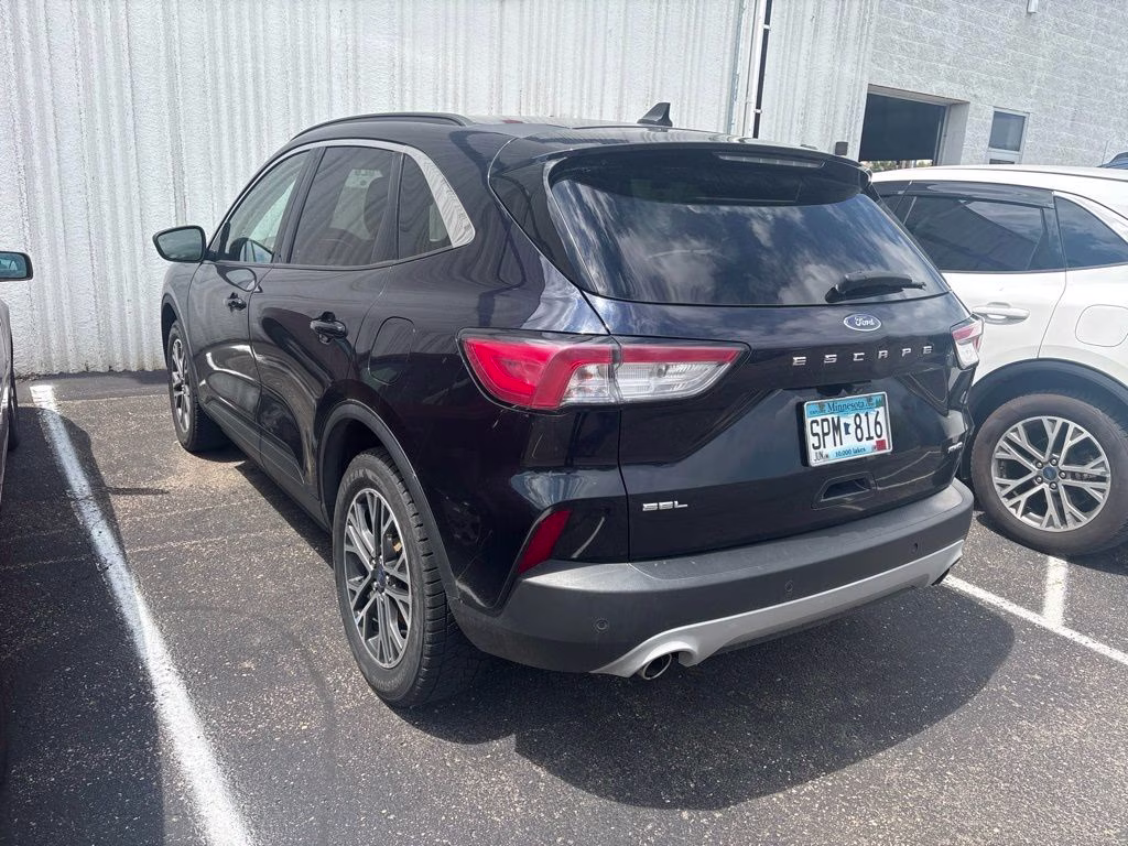 2021 Antimatter Blue Metallic Ford Escape SEL AWD AWD SUV