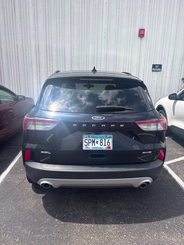 2021 Antimatter Blue Metallic Ford Escape SEL AWD AWD SUV