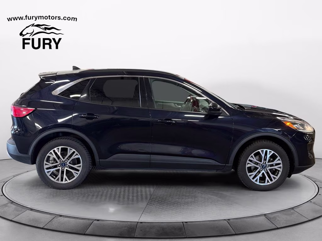 2021 Antimatter Blue Metallic Ford Escape SEL AWD AWD SUV