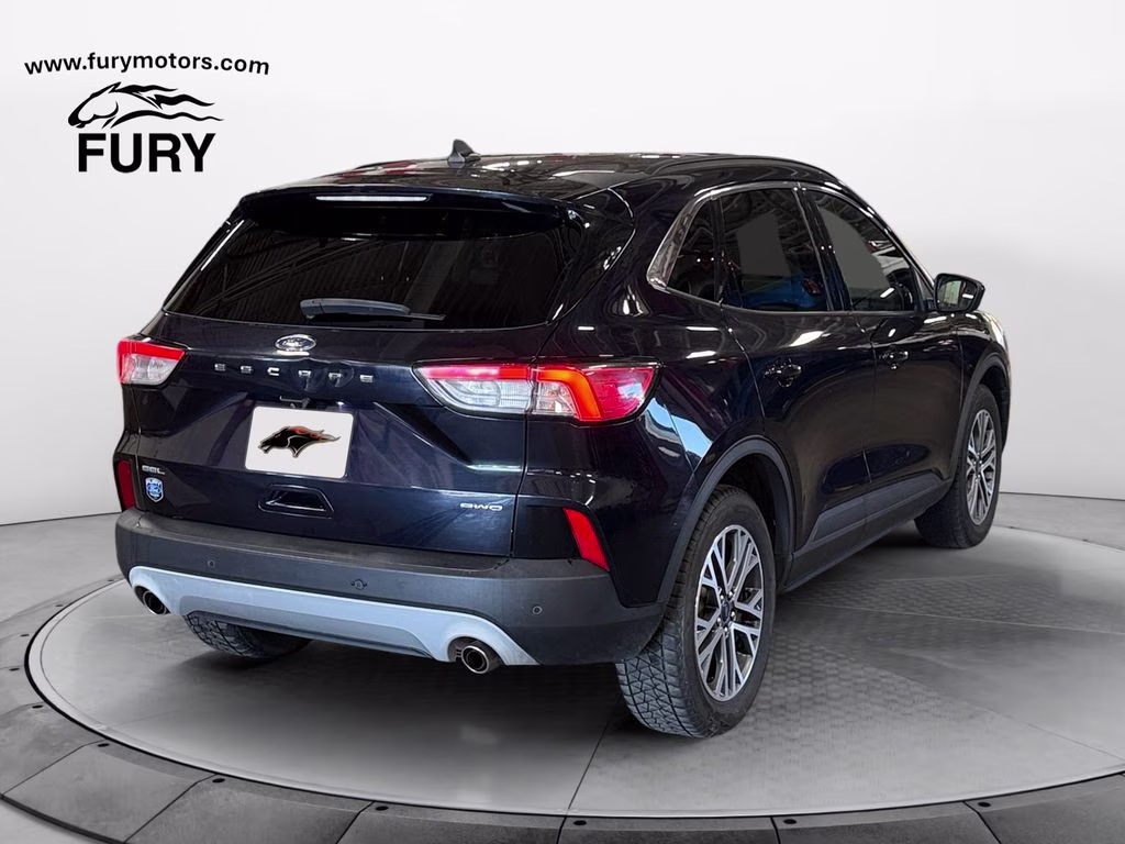 2021 Antimatter Blue Metallic Ford Escape SEL AWD AWD SUV