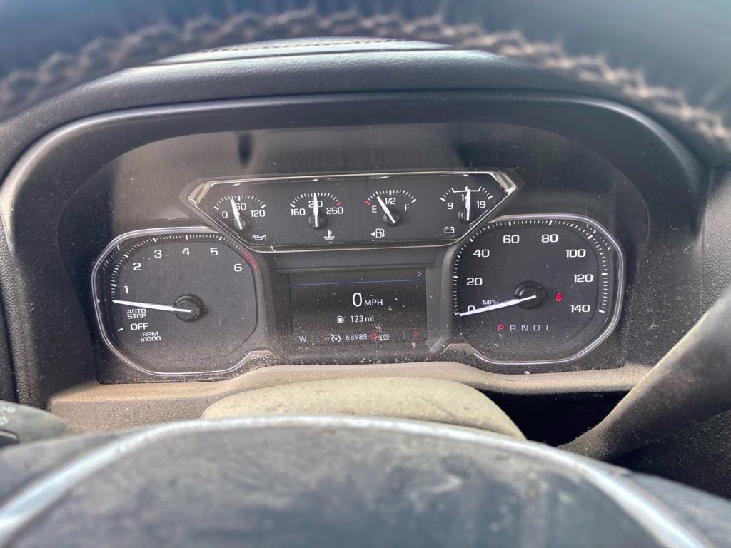 2021 Cayenne Red Tintcoat GMC Sierra 1500 SLT 4X4 Truck