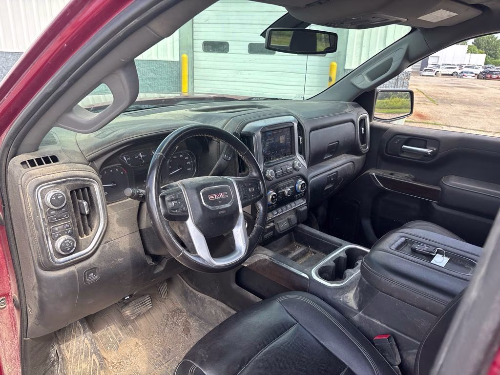 2021 Cayenne Red Tintcoat GMC Sierra 1500 SLT 4X4 Truck